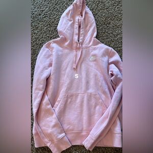 Nike Women's Light Pink Pullover Hoodie